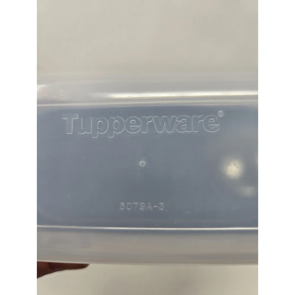 VINTAGE TUPPERWARE KITCHEN SALT & PEPPER BUTTER DISH CHEESE SUGAR SHAKER BLUE
